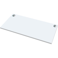 Fellowes bureaublad, ft 160 x 80 cm, wit