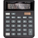 Q-CONNECT bureaurekenmachine KF19065, 12 cijfers, zwart