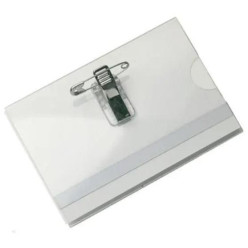 Badge met combiklem, ft 58 x 90 mm, doos van 50 stuks