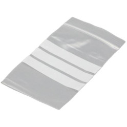 gripsealzakjes, ft 230 x 320 mm, 50 micron, met schrijfvlak en ophanggat, doos van 1000 stuks