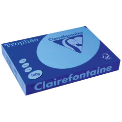 Clairefontaine Trophée Intens Colored Paper A3 160 gsm 250 Sheets Royal Blue