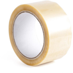 Pavo Packaging Tape 50 mm x 66 m PP Transparent Pack of 6