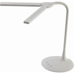 ALBA LED draadloze LED bureaulamp Twin, wit