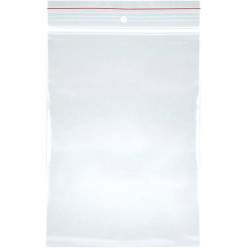OFFICE products zip bags transparent pack of 100 pieces size 80 x 120 mm