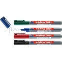 Edding whiteboard marker E-361, geassorteerde kleuren, blister van 4 stuks