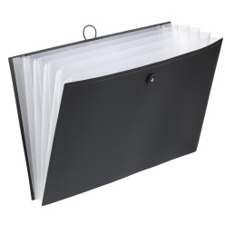 Viquel voorordner, met 6 vakken, ft A3, zwart