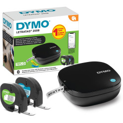 DYMO LetraTag 200B Value Pack 10 Units Plus 10 LetraTag 100H Label Makers and 40 Label Tapes