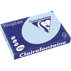 Clairefontaine Trophée Pastel Blue Coloured Paper A3 160gsm 250 Sheets