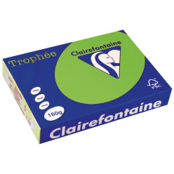 Clairefontaine Trophée Intens Mint Green Coloured Paper A4 160 gsm 250 Sheets