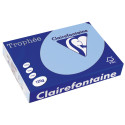 Clairefontaine Trophée Pastel, papier couleur, A4, 120 g, 250 feuilles, bleu vif