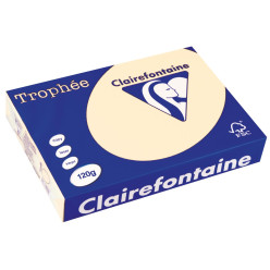 Clairefontaine Trophée Pastel Colored Paper A4 120 gsm 250 Sheets Ivory
