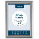 Europel Poster Frame with Clips, 25mm List, A5, Aluminum