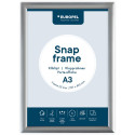 Europel snap frame, 25mm profile, A3, aluminum