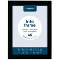 Europel Self-Adhesive Frame A5 Black Pack of 2