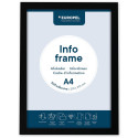 Europel Self-Adhesive Frame A4 Black Pack of 2