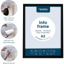 Europel Self-Adhesive Frame A3 Black Pack of 2