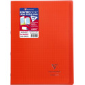 Clairefontaine Koverbook A4 Notebook 96 Pages Polypropylene Cover French Ruled Assorted Colors