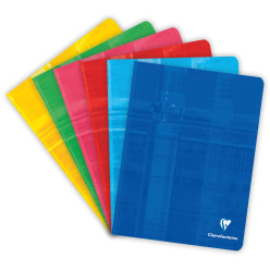 Clairefontaine Metric Notebook 17 x 22 cm 96 Sheets Seyes Ruled Assorted Colours
