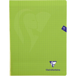 Clairefontaine Mimesys Notebook A4 Plus 96 Pages Polypropylene Cover Seyes Ruled Green