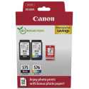 Canon photo value pack 1 x PG-575 + 1 x CL-576, 100 pages, OEM 5438C004, 4 couleurs