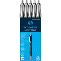 Schneider Slider Rave Ballpoint Pen Extra Broad Blue Ink White Black