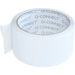 Q-Connect Double-Sided Vinyl Adhesive Tape 50mm x 10m 90 Micron Transparent KF17475
