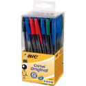 Bic balpen Cristal, doos met 50 stuks in geassorteerde kleuren