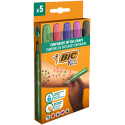 Bic Kids tijdelijke tattoo stempels, assorti, set van 5 stuks