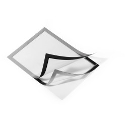 Durable Duraframe A4 Silver Pack of 10 Pieces