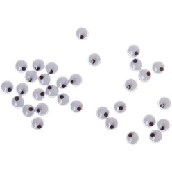 Bouhon yeux mobiles 4 mm,...