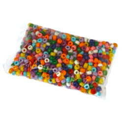 Bouhon plastic round beads...