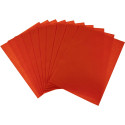 Bouhon A4 Felt Paper, Pack of 10 Sheets, Orange