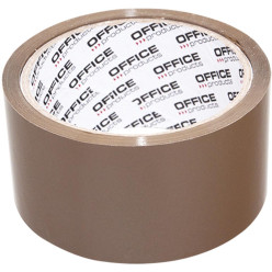 OFFICE Products Brown Packing Tape 48 mm x 46 m