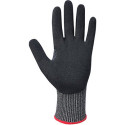 Arco Responsible Gants de protection anti-coupure 13g niveau F enduits de nitrile Sandy Foam - Taille 7 /Paire