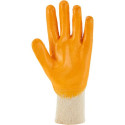 Arco Essentials Light Palm Gants de travail enduits de nitrile Blanc/Orange - Taille 10 /Paire