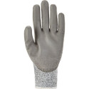 Arco Essentials Gants de travail anti-coupure enduits de PU Gris – Taille 10 /Paire
