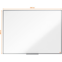 Nobo Essence whiteboard, gelakt staal, magnetisch, 120 x 90 cm