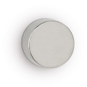 MAUL neodymium schijfmagneet, ft 15 x 10 mm, trekkracht 8 kg, zilver, blister van 4 stuks