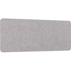 Smit Visual scheidingswand, lichtgrijs, 60 x 120 cm