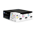 HP toner 410X, 5.000 pages, OEM CF252XM, cyan, magenta et jaune