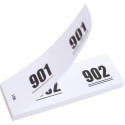 Numbered Cloakroom Ticket Pads
