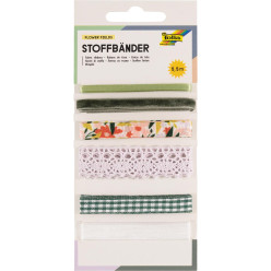 Folia fabric ribbons 6...