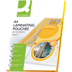 Q-CONNECT lamineeretui A4...