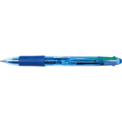 Q-CONNECT stylo 4 couleurs,...