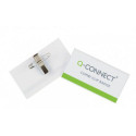 Q-CONNECT badge met combiklem 90 x 54 mm, doos van 50 stuks
