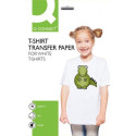 Q-CONNECT T-shirt Transfer Paper pack of 10 sheets