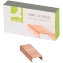 Q-CONNECT copper-plated staples 24/6 box of 1,000