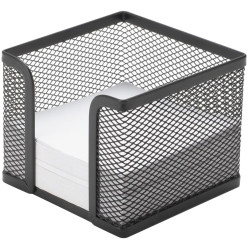 Q-Connect Memo Cube Metal Black