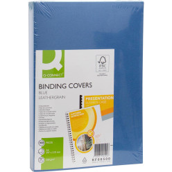 Q-CONNECT dekblad A4 leder...