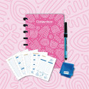 Correctbook Endless Agenda A5, erasable and reusable, Blossom Pink
